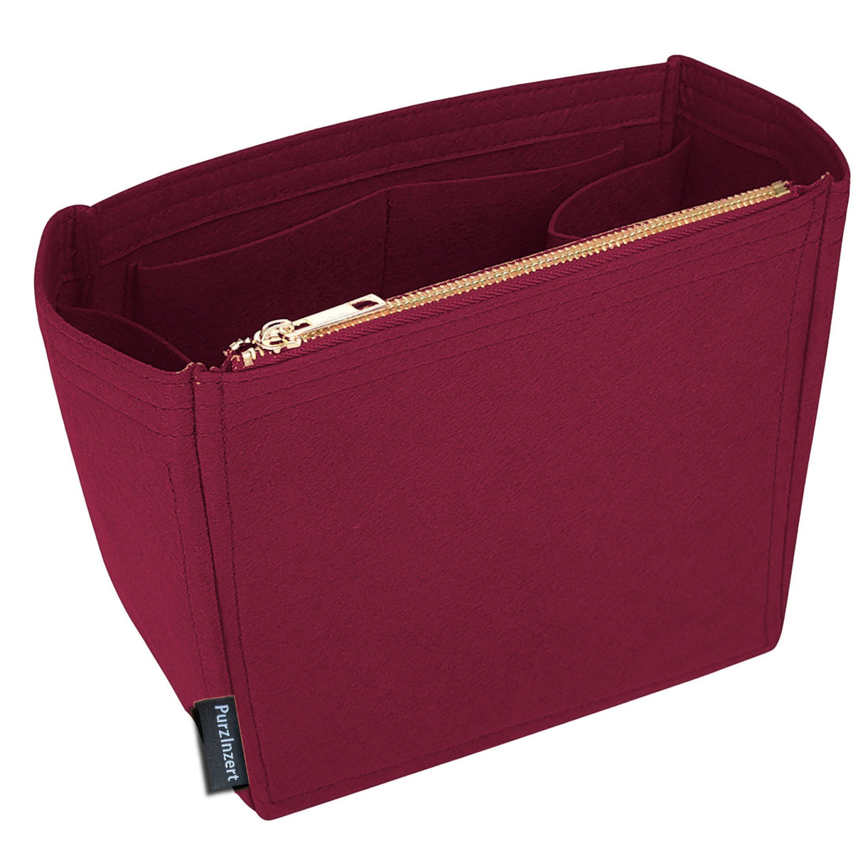 Bag Insert for (Christian Louboutin, By My Side leather bucket bag) Organizer of Felt Fabric
