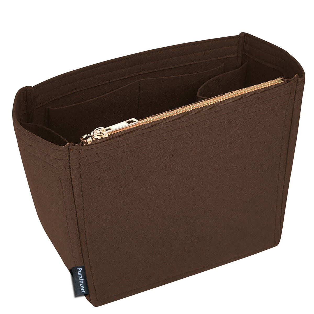 Bag Insert for (Christian Louboutin, By My Side leather bucket bag) Organizer of Felt Fabric