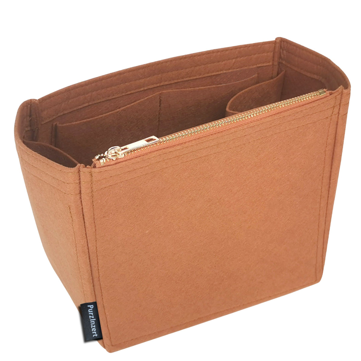 Bag Insert for (Coach, BLEECKER BUCKET BAG 36) Organizer of Felt Fabric