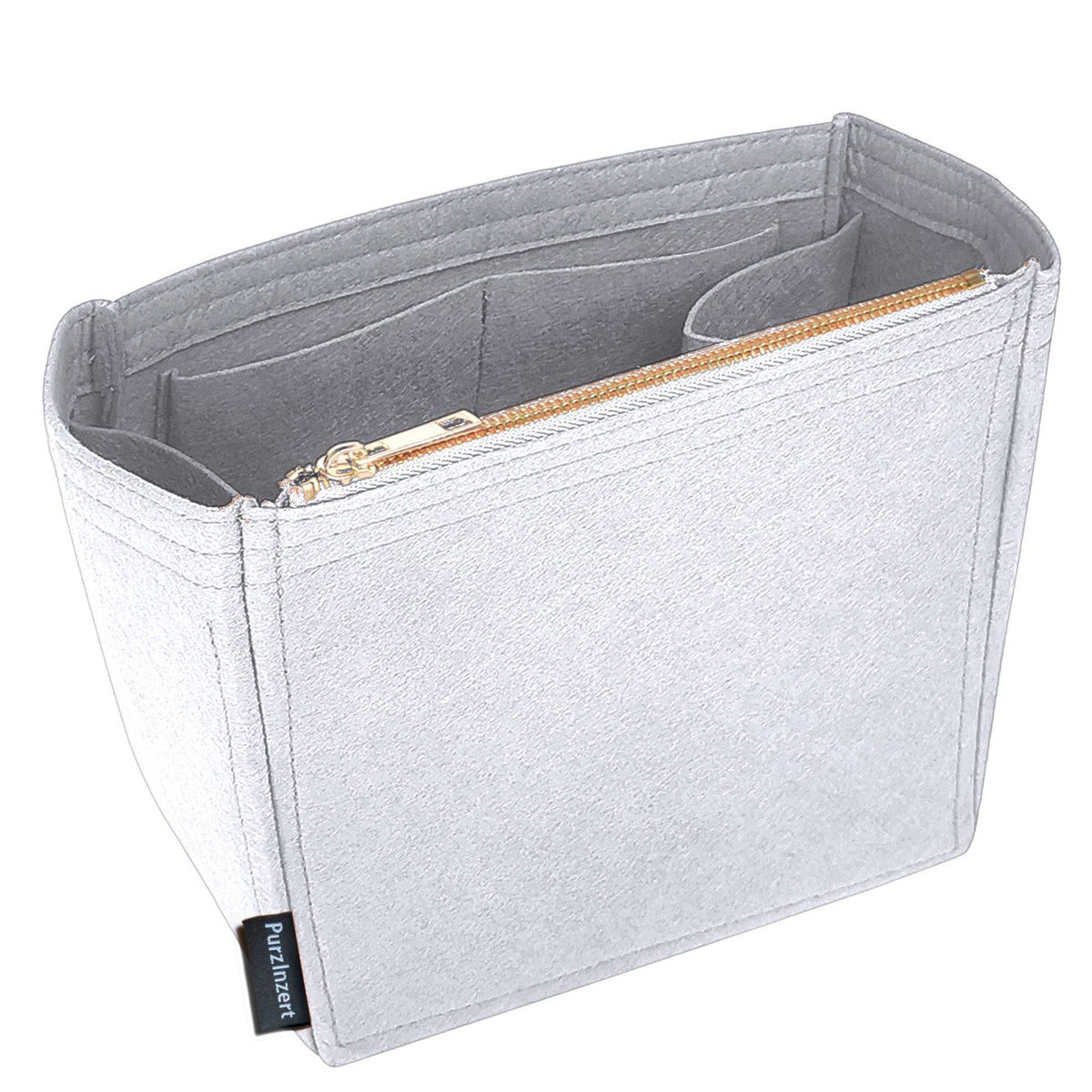 Bag Insert for (Loro Piana, Large Bale bag) Organizer of Felt Fabric