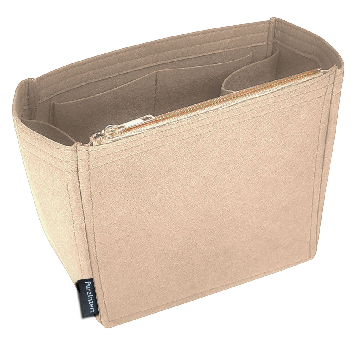 Bag Insert for (Loro Piana, Micro Bale bag) Organizer of Felt Fabric