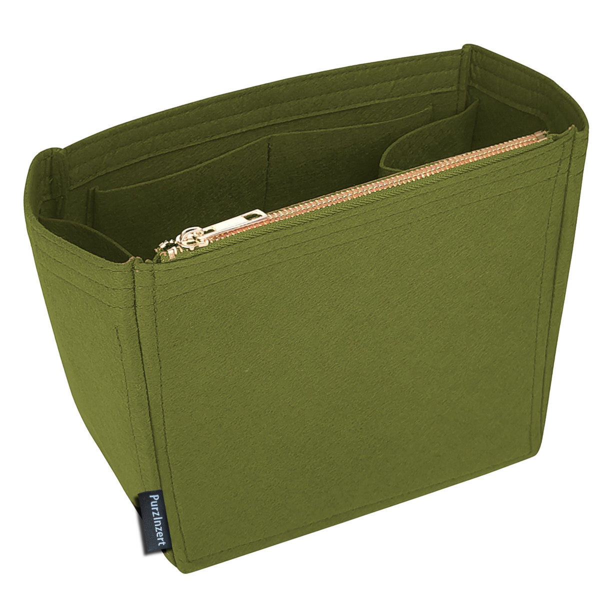 Bag Insert for (Christian Louboutin, By My Side leather bucket bag) Organizer of Felt Fabric
