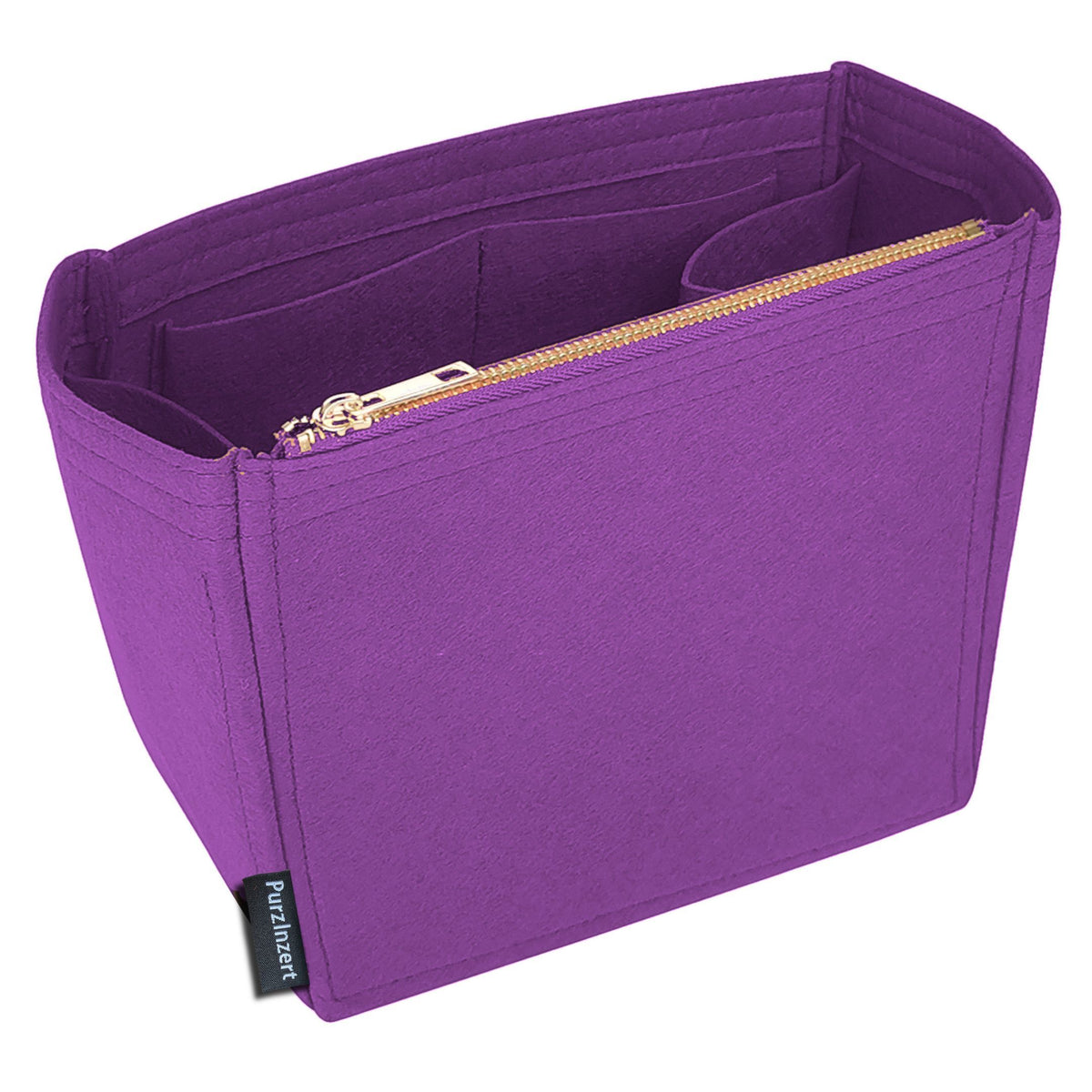 Bag Insert for (Coach, BLEECKER BUCKET BAG 36) Organizer of Felt Fabric