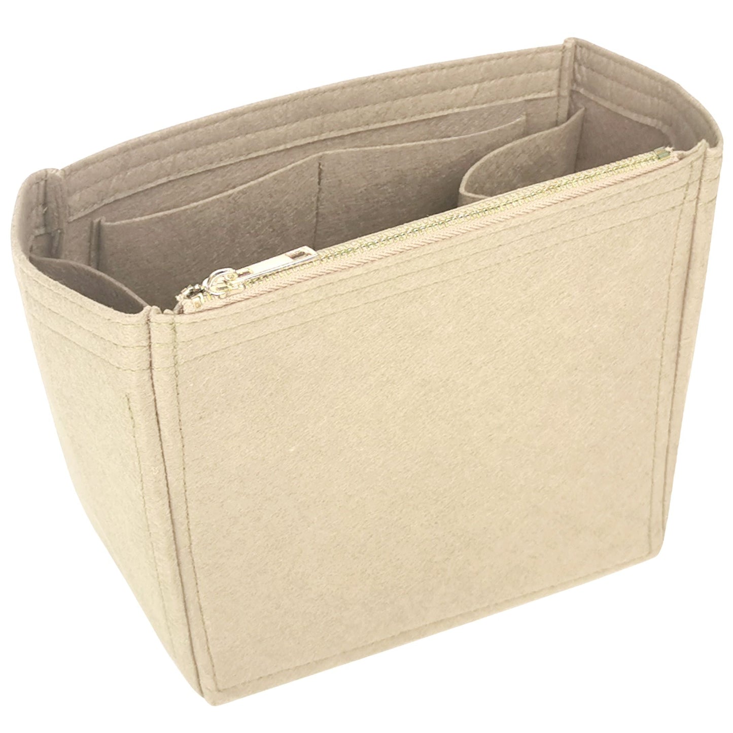 Bag Insert for (Madewell, Essential Bucket Tote) Organizer of Felt Fabric
