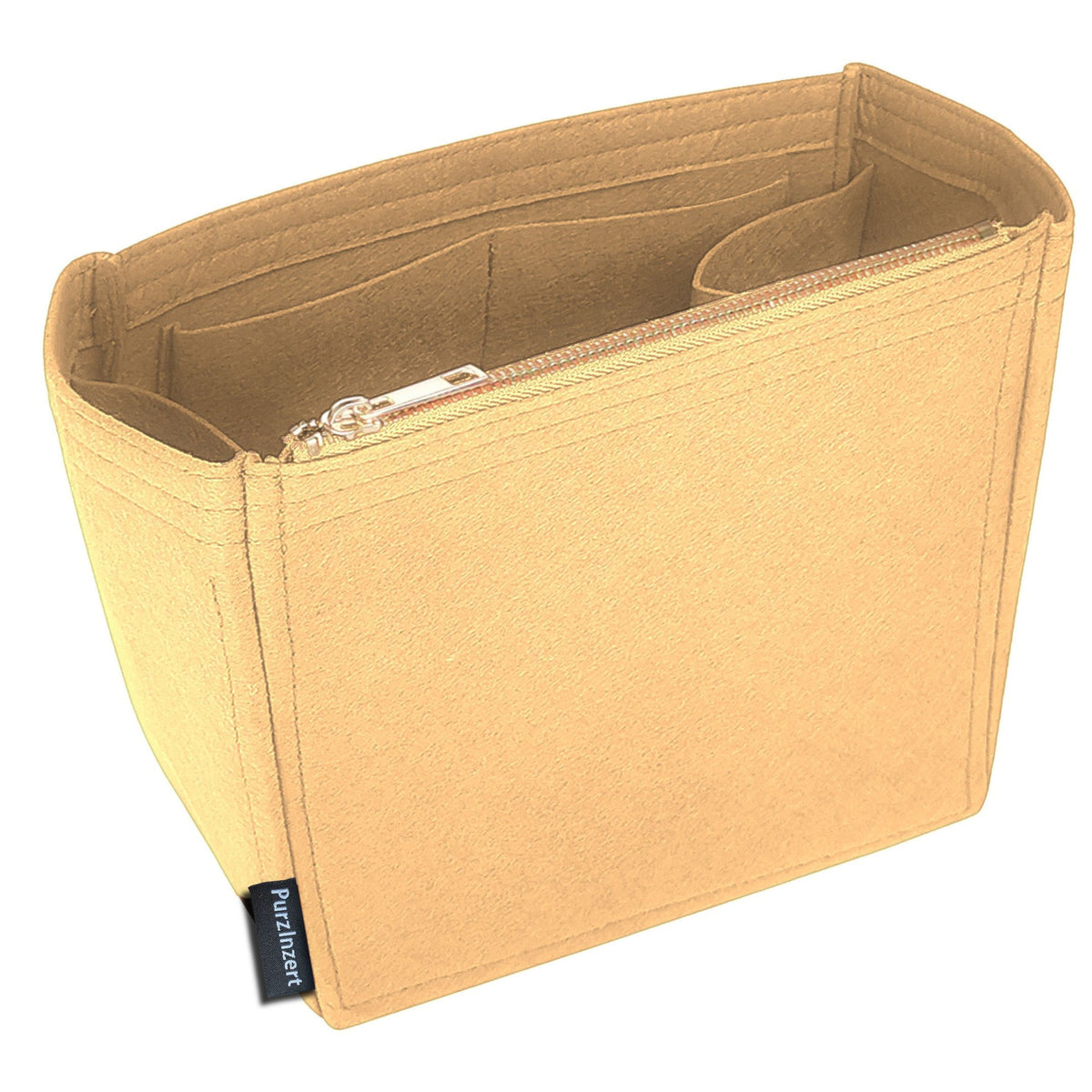 Bag Insert for (Christian Louboutin, By My Side leather bucket bag) Organizer of Felt Fabric