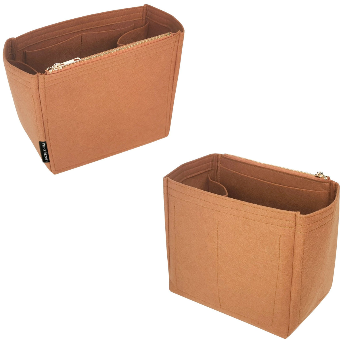 Bag Insert for (Coach, BLEECKER BUCKET BAG 36) Organizer of Felt Fabric