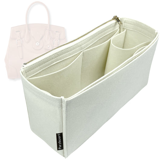 Bag Insert for (Ralph Lauren, Soft Ricky 33) Organizer Tote Purse Organiser Liner Shaper [Premium Felt Material]