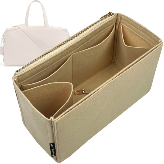 Bag Insert for (Cuyana, Weekender Bag) Organizer Tote Purse Organiser Liner Shaper [Premium Felt Material]