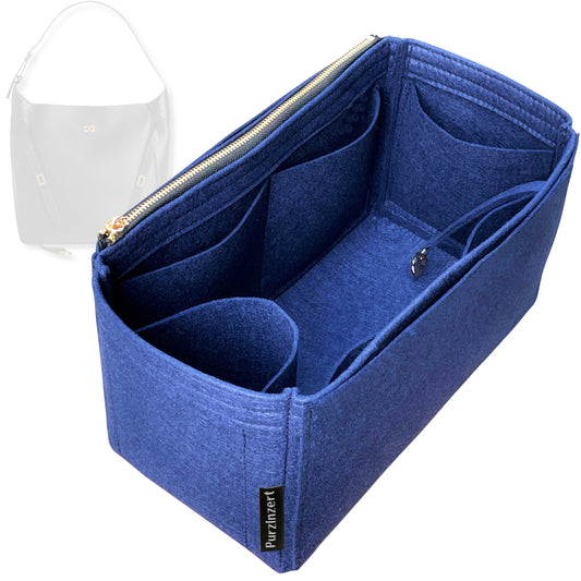 Bag Insert for (Balenciaga, Bel Air Hobo Bag Small) Organizer Tote Purse Organiser Liner Shaper [Premium Felt Material]