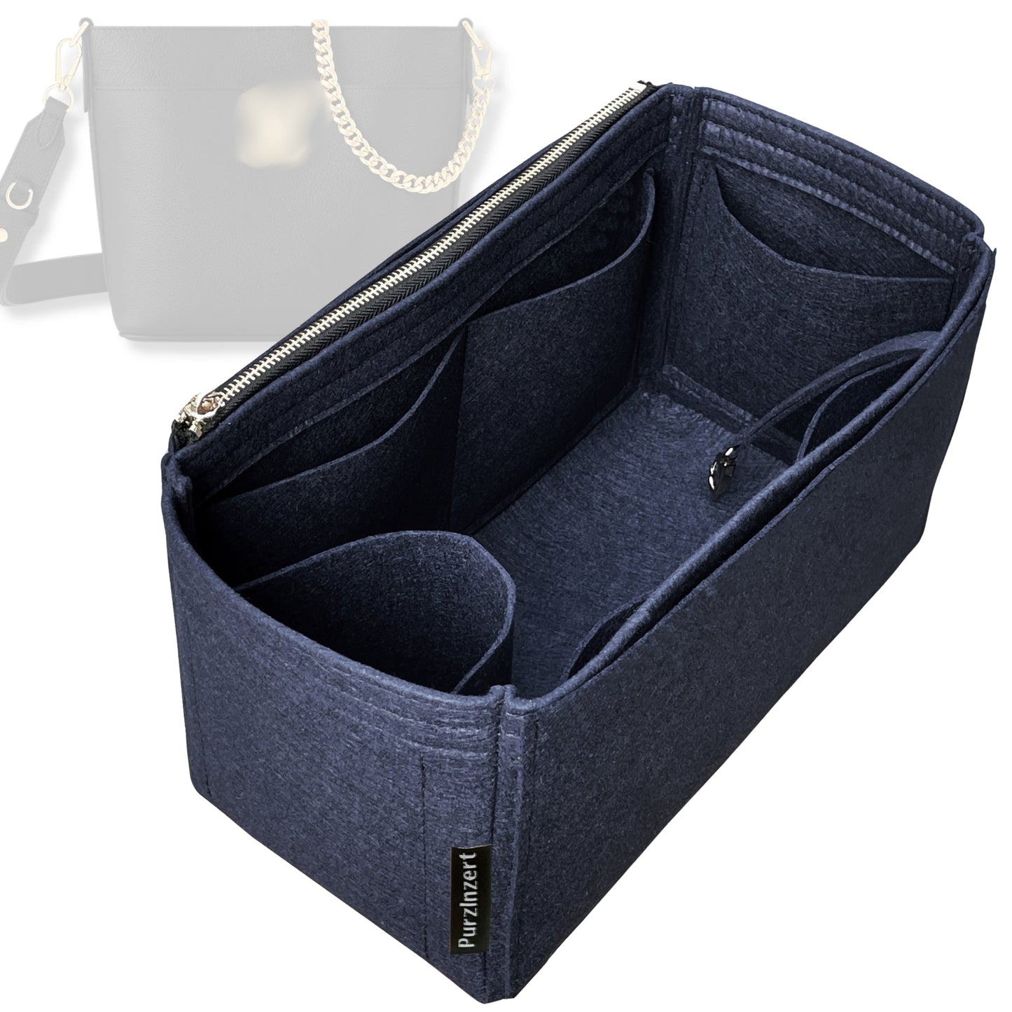 Bag Insert for (LV, Lock and Walk) Organizer Tote Purse Organiser Liner Shaper [Premium Felt Material]