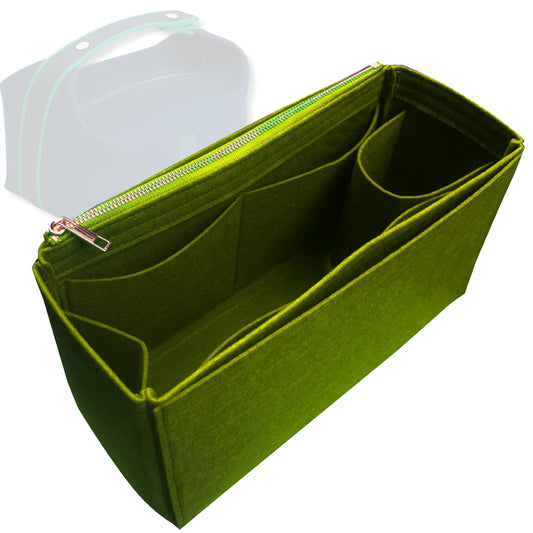 Bag Insert for (Hermes, Bride-a-Brac case Large) Organizer Tote Purse Organiser Liner Shaper [Premium Felt Material]