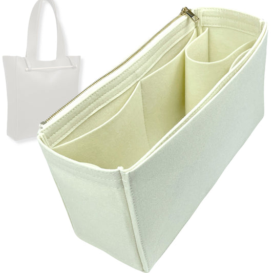 Bag Insert for (Strathberry, Melody Tote) Organizer Tote Purse Organiser Liner Shaper [Premium Felt Material]