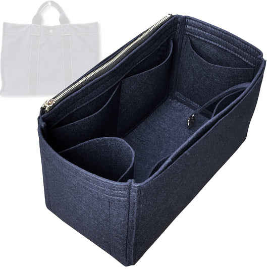 Bag Insert for (Hermes, Sac Deauville PM) Organizer Tote Purse Organiser Liner Shaper [Premium Felt Material]