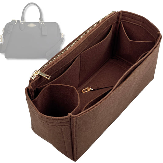 Bag Insert for (Coach, Rowan Mini Satchel) Organizer Tote Purse Organiser Liner Shaper [Premium Felt Material]