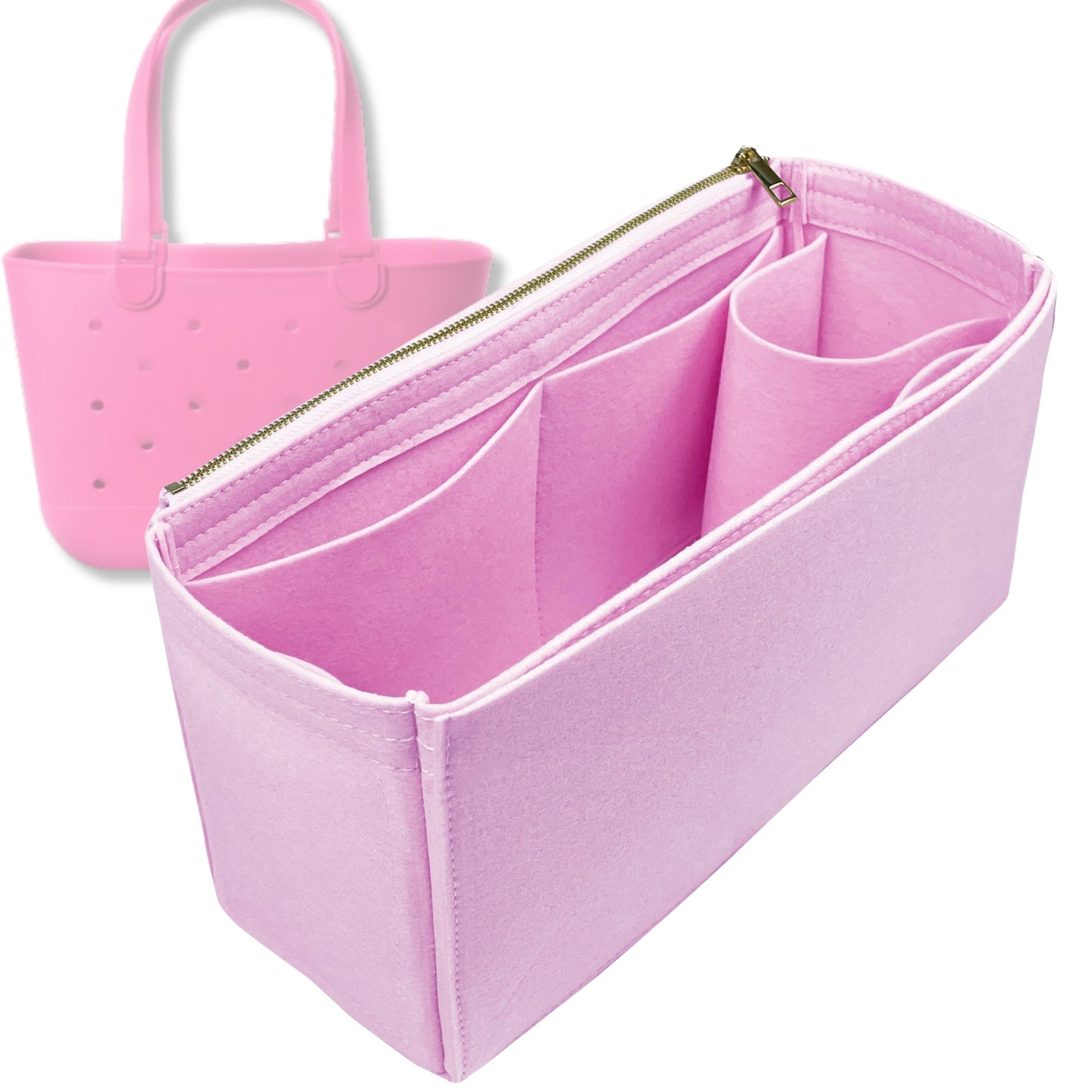 Bag Insert for (Simple Modern, Getaway Large Bag) Organizer Tote Purse Organiser Liner Shaper [Premium Felt Material]