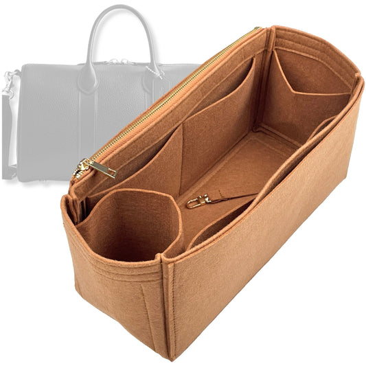 Bag Insert for (Coach, COMPASS BAG 50) Organizer Tote Purse Organiser Liner Shaper [Premium Felt Material]