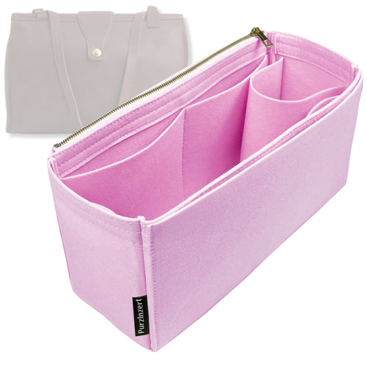 Bag Insert for (Coach, Vintage Classic Barclay Tote) Organizer Tote Purse Organiser Liner Shaper [Premium Felt Material]