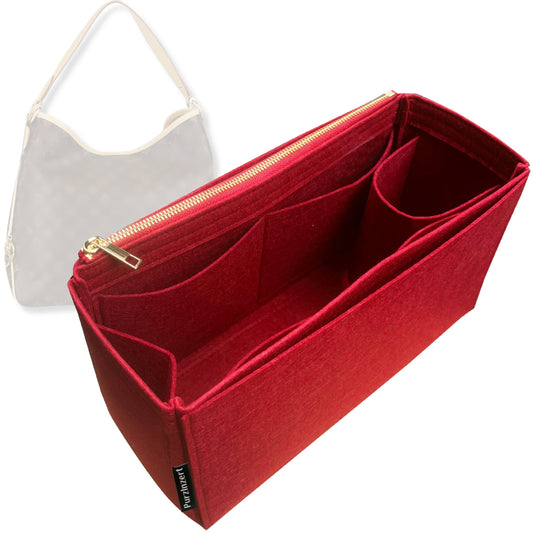 Bag Insert for (LV, Delightful GM (Large)) Organizer Tote Purse Organiser Liner Shaper [Premium Felt Material]