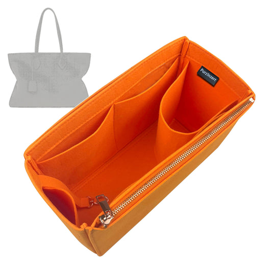 Bag Insert for (Ferragamo, Star-shaped tote bag (L)) Organizer Tote Purse Organiser Liner Shaper [Premium Felt Material]