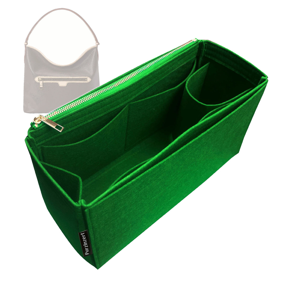 Bag Insert for (LV, TM Lineup) Organizer Tote Purse Organiser Liner Shaper [Premium Felt Material]