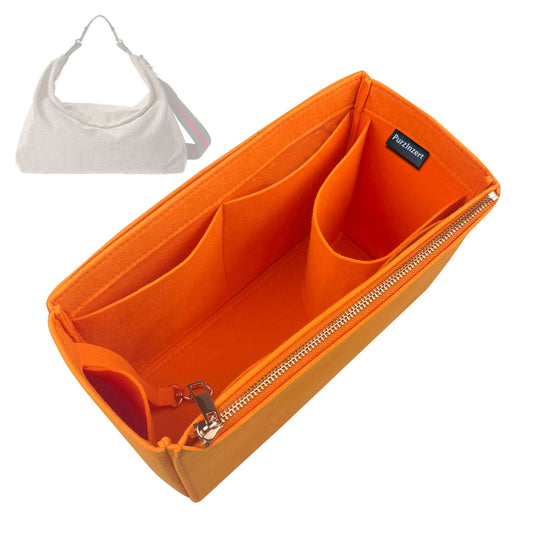 Bag Insert for (Gucci, Brera large crossbody bag) Organizer Tote Purse Organiser Liner Shaper [Premium Felt Material]