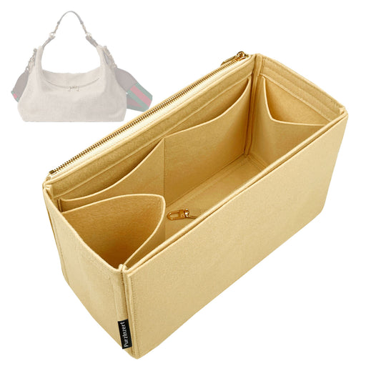 Bag Insert for (Gucci, Brera medium crossbody bag) Organizer Tote Purse Organiser Liner Shaper [Premium Felt Material]