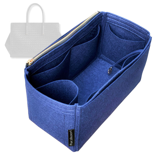 Bag Insert for (Bottega Veneta, Barbara Tote) Organizer Tote Purse Organiser Liner Shaper [Premium Felt Material]