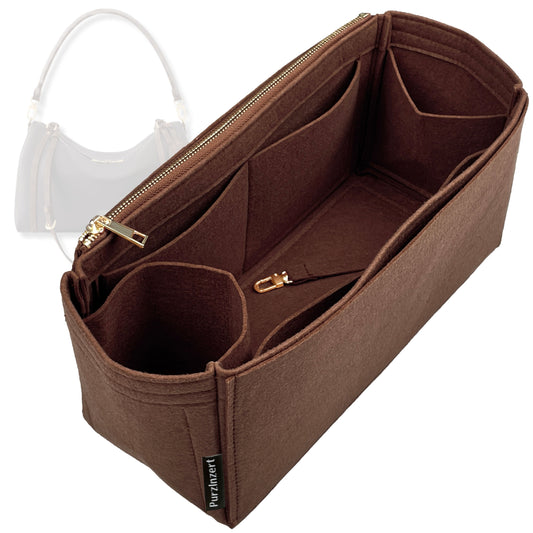 Bag Insert for (LV, Express PM) Organizer Tote Purse Organiser Liner Shaper [Premium Felt Material]