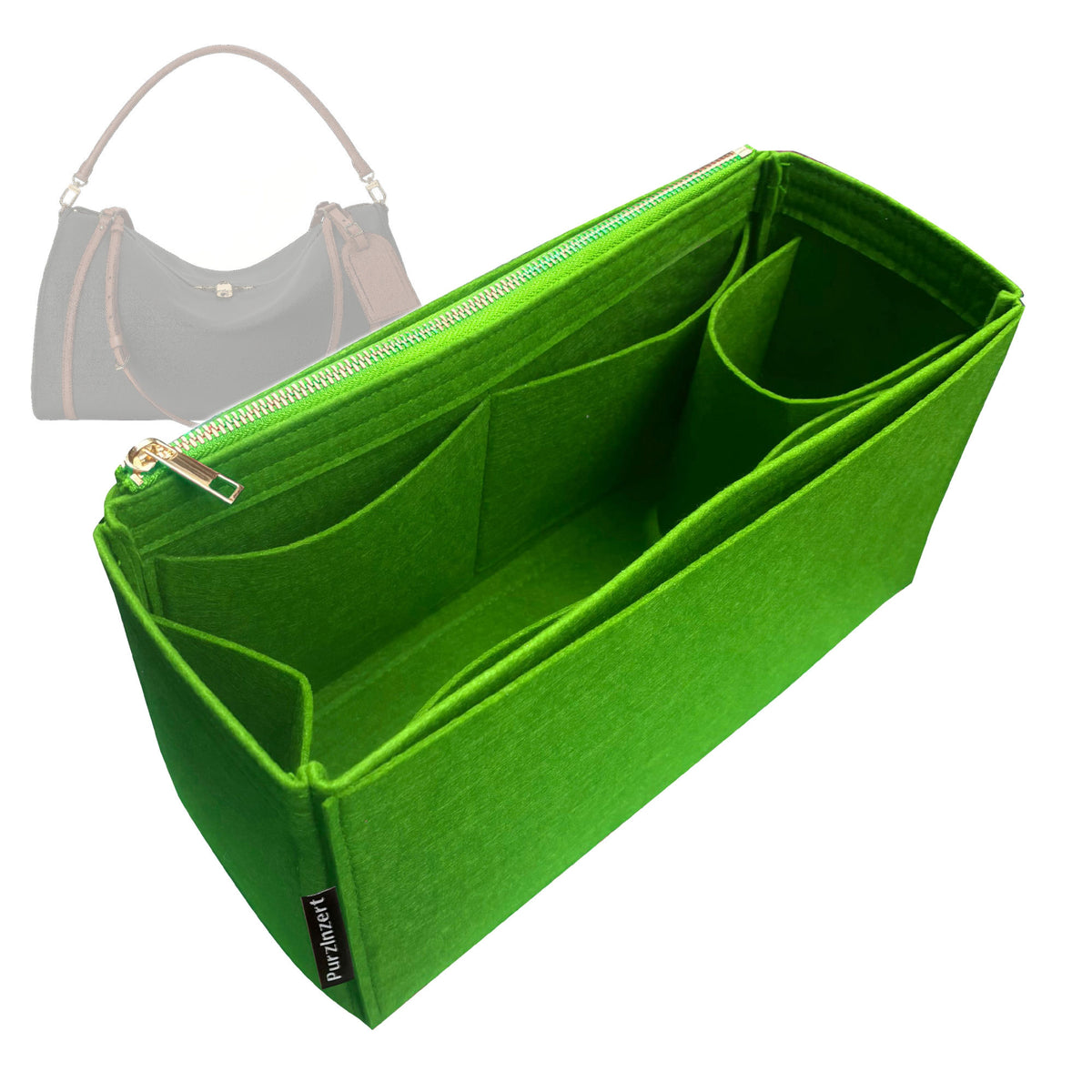 Bag Insert for (LV, Express Travel) Organizer Tote Purse Organiser Liner Shaper [Premium Felt Material]