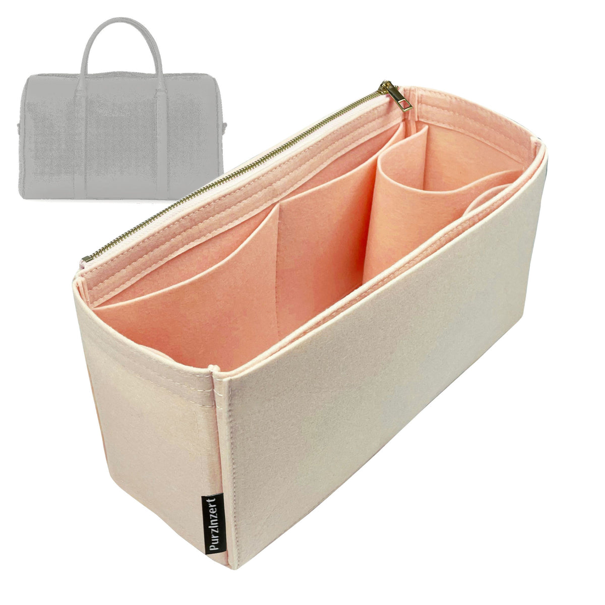 Bag Insert for (The Row, Iowa Duffle) Organizer Tote Purse Organiser Liner Shaper [Premium Felt Material]
