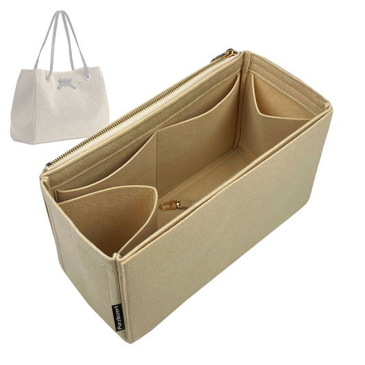 Bag Insert for (Dior, Medium Promenade Shopping Bag) Organizer Tote Purse Organiser Liner Shaper [Premium Felt Material]