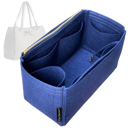 Bag Insert for (Dior, Medium Promenade Shopping Bag) Organizer Tote Purse Organiser Liner Shaper [Premium Felt Material]