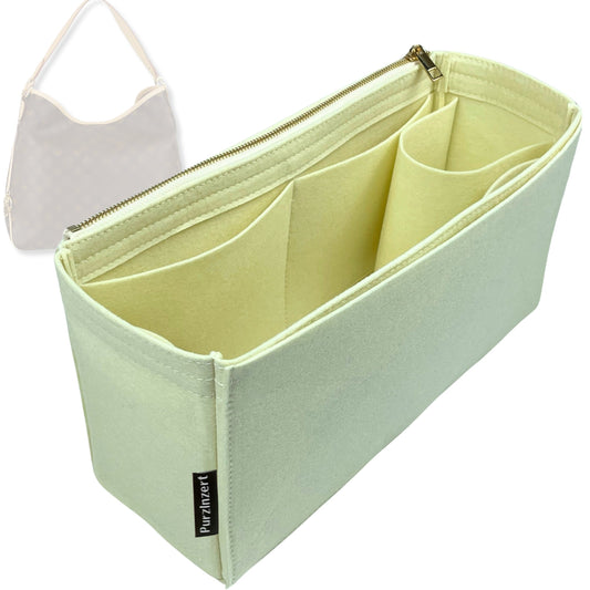 Bag Insert for (LV, Delightful PM (Small)) Organizer Tote Purse Organiser Liner Shaper [Premium Felt Material]