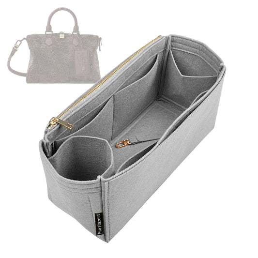 Bag Insert for (LV, Speedy Soft 25) Organizer Tote Purse Organiser Liner Shaper [Premium Felt Material]