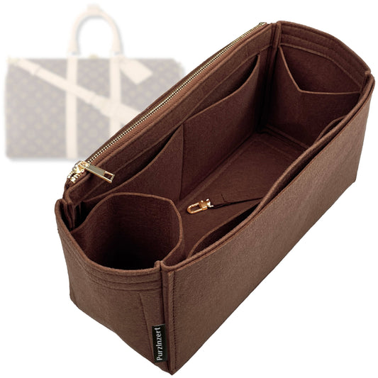 Bag Insert for (LV, Keepall 45) Organizer Tote Purse Organiser Liner Shaper [Premium Felt Material]