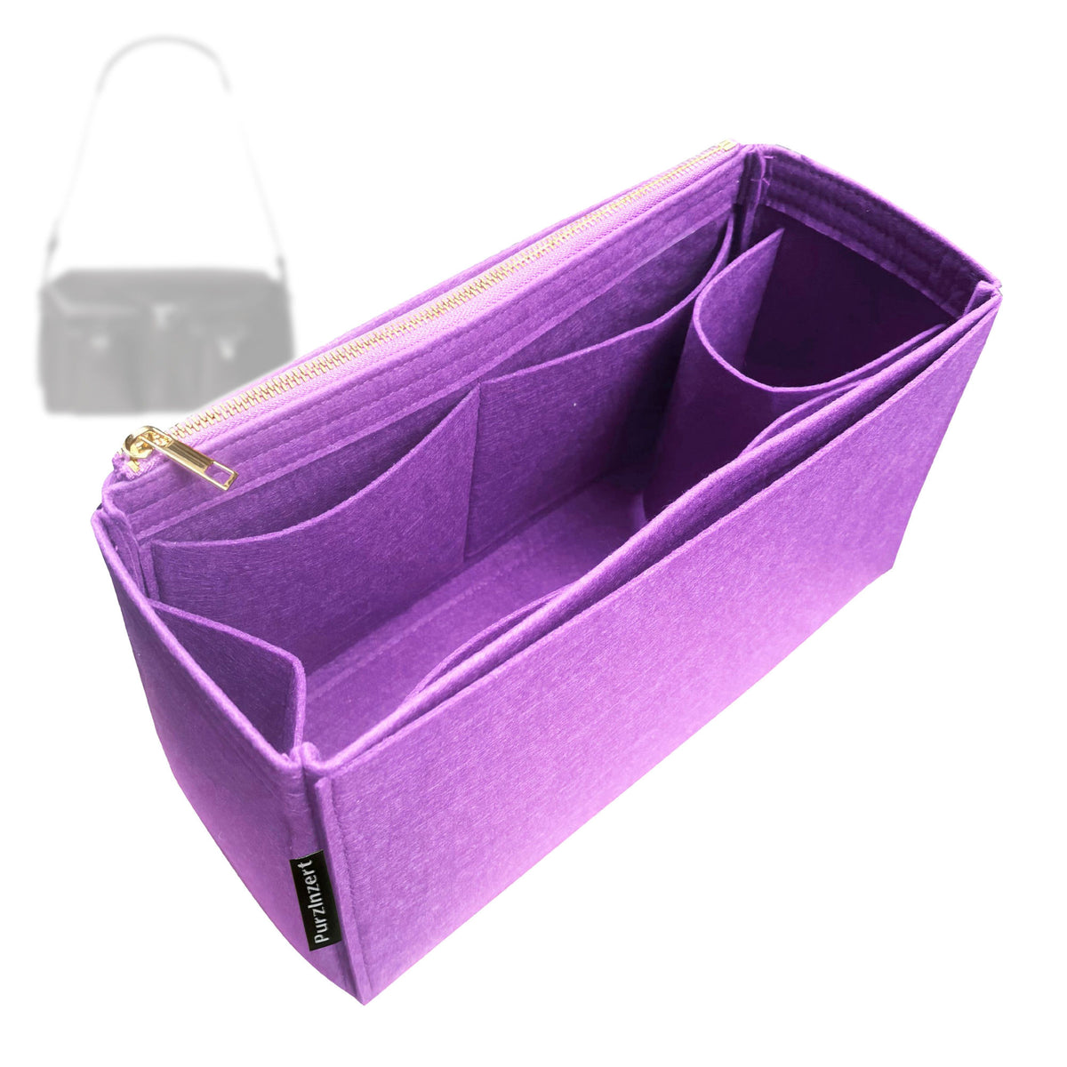 Bag Insert for (Lemaire, WEEK-END GEAR BAG) Organizer Tote Purse Organiser Liner Shaper [Premium Felt Material]