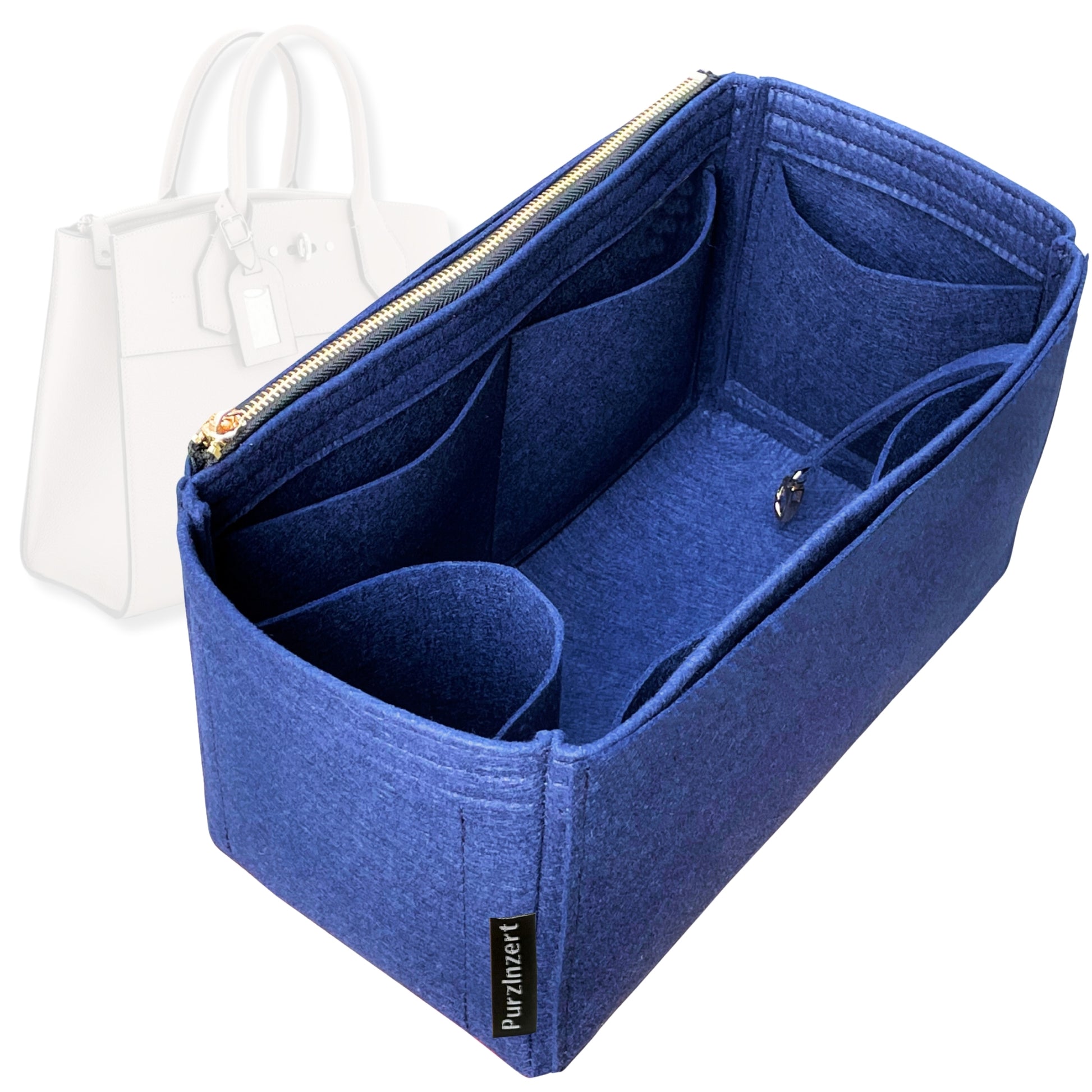 Bag Insert for (LV, City Steamer XXL) Organizer Tote Purse Organiser Liner Shaper [Premium Felt Material]