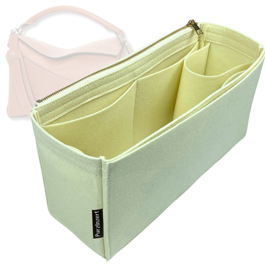 Bag Insert for (Loewe, Puzzle Large) Organizer Tote Purse Organiser Liner Shaper [Premium Felt Material]