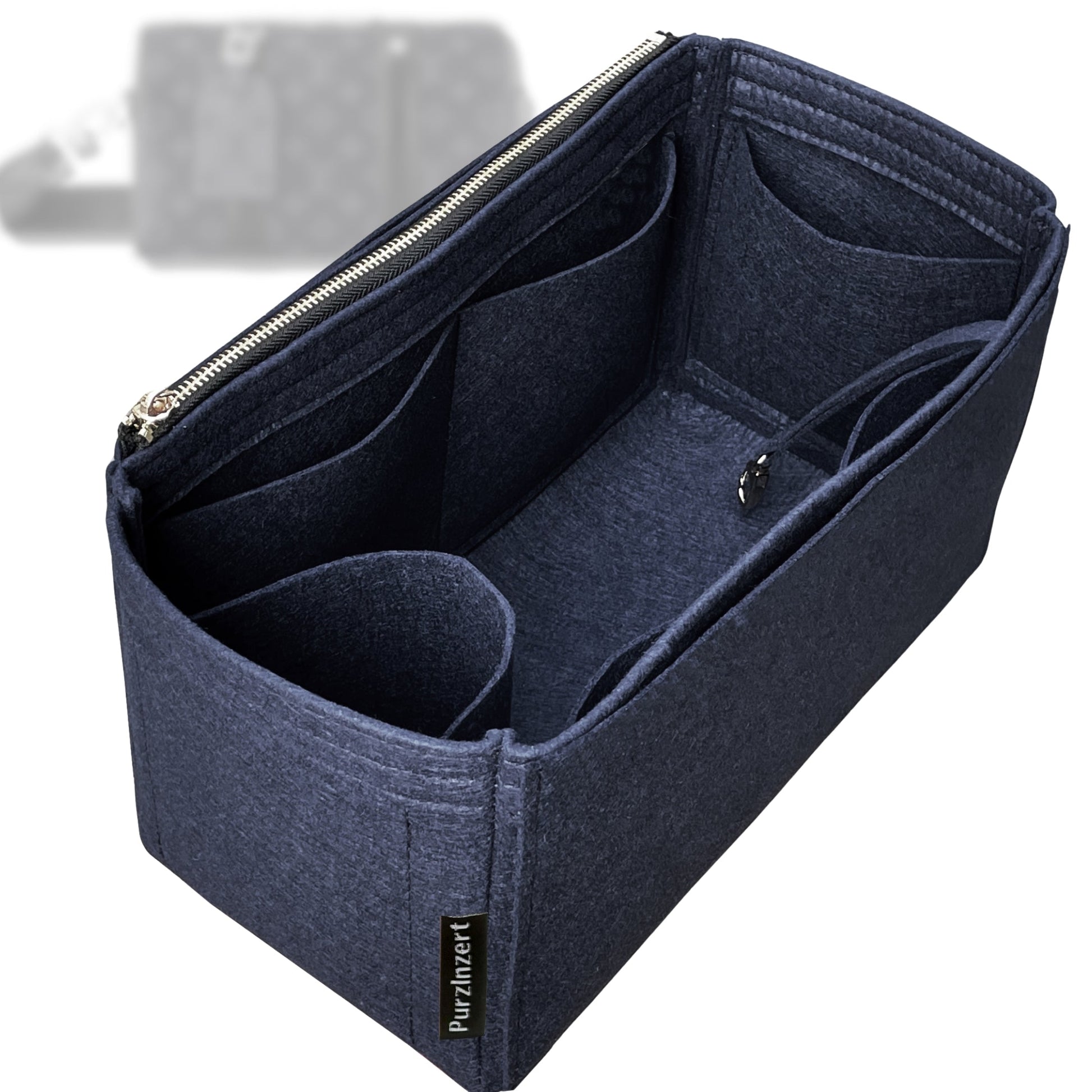 Bag Insert for (LV, City Keepall) Organizer Tote Purse Organiser Liner Shaper [Premium Felt Material]