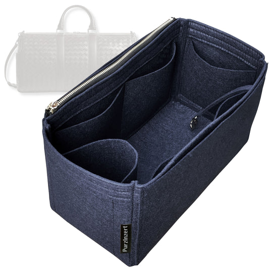 Bag Insert for (Bottega Veneta, Medium Intrecciato Duffle) Organizer Tote Purse Organiser Liner Shaper [Premium Felt Material]