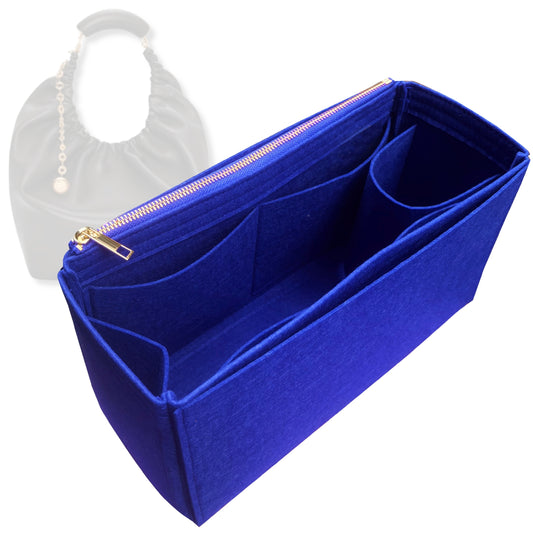 Bag Insert for (Loewe, Medium Squeeze bag) Organizer Tote Purse Organiser Liner Shaper [Premium Felt Material]