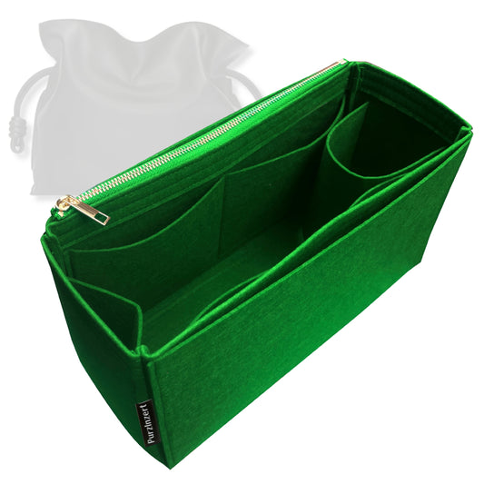 Bag Insert for (Loewe, XL Flamenco Clutch) Organizer Tote Purse Organiser Liner Shaper [Premium Felt Material]