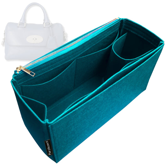 Bag Insert for (Mulberry, Del Rey Small) Organizer Tote Purse Organiser Liner Shaper [Premium Felt Material]