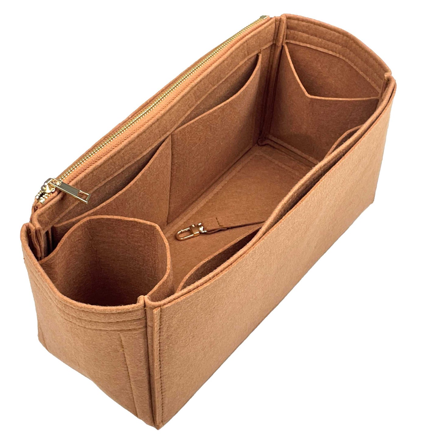 Bag Insert for (Frye, Reed Hobo) Organizer of Felt Fabric