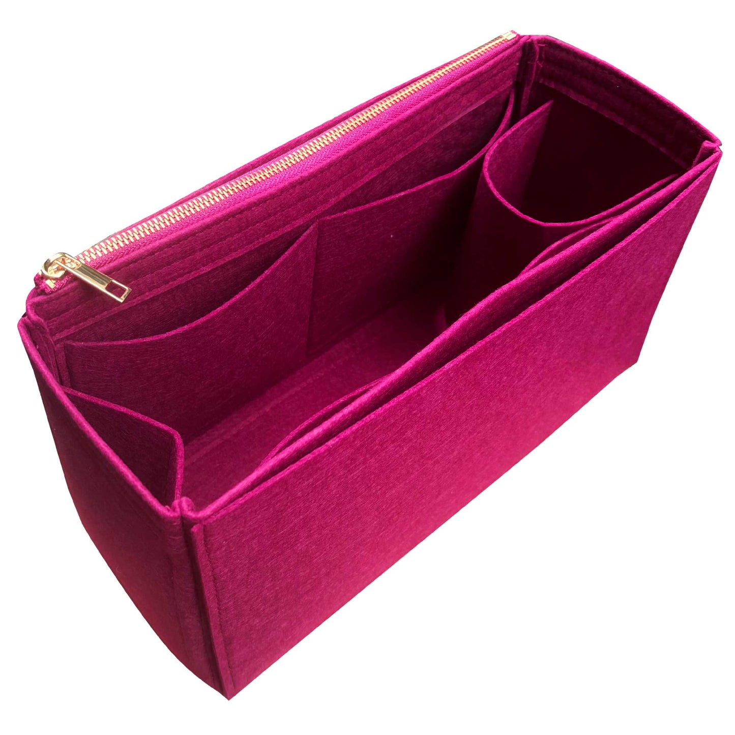 Bag Insert for (The Row, Marlo 14 Bag in Leather) Organizer of Felt Fabric