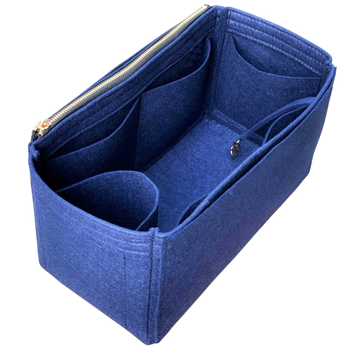 Bag Insert for (LV, Speedy P9 Bandouliere 50) Organizer of Felt Fabric