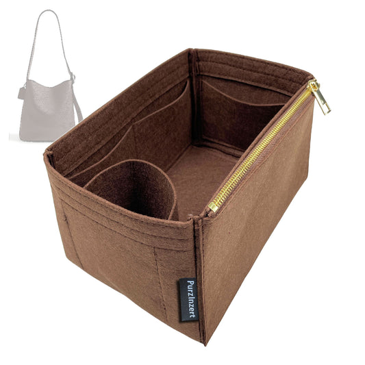 Bag Insert for (Coach, BLEECKER BUCKET BAG 36) Organizer Tote Purse Organiser Liner Shaper [Premium Felt Material]