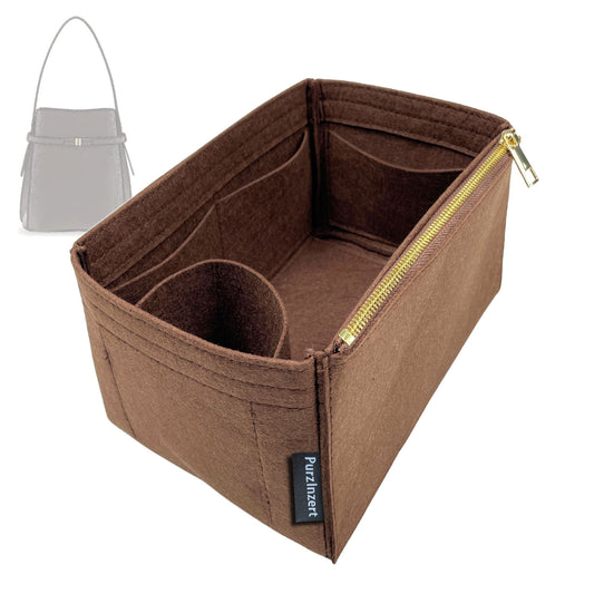 Bag Insert for (Toteme, Belted leather bucket bag) Organizer Tote Purse Organiser Liner Shaper [Premium Felt Material]