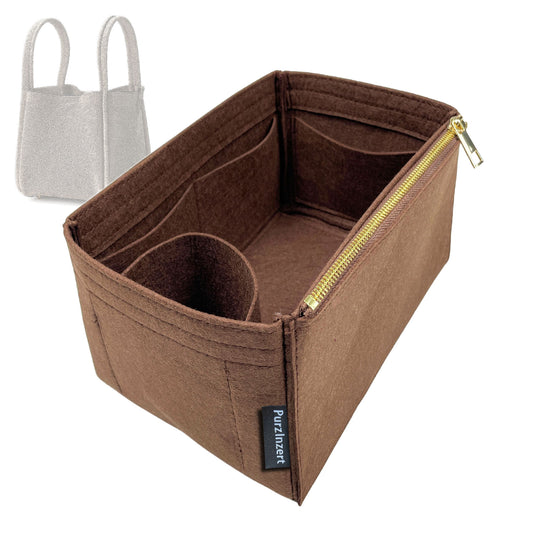 Bag Insert for (Songmont, Medium Song Bag) Organizer Tote Purse Organiser Liner Shaper [Premium Felt Material]