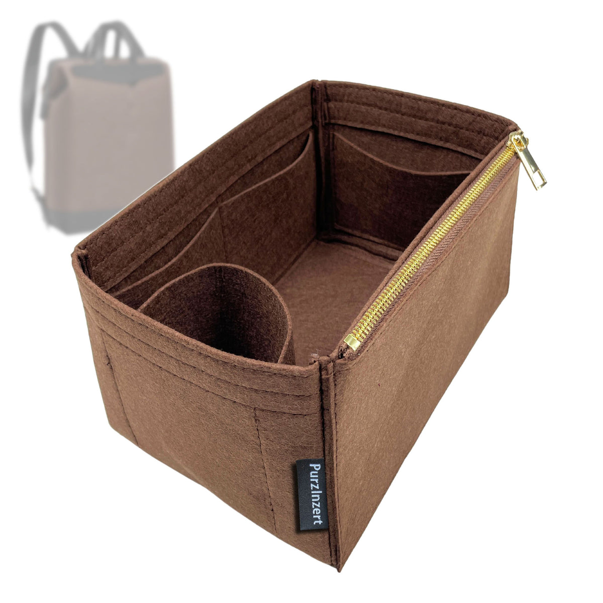 Bag Insert for (Goyard, Cisalpin Backpack) Organizer Tote Purse Organiser Liner Shaper [Premium Felt Material]